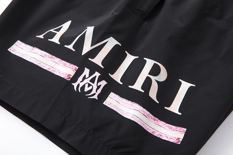 AMRI Letter Logo Print Short