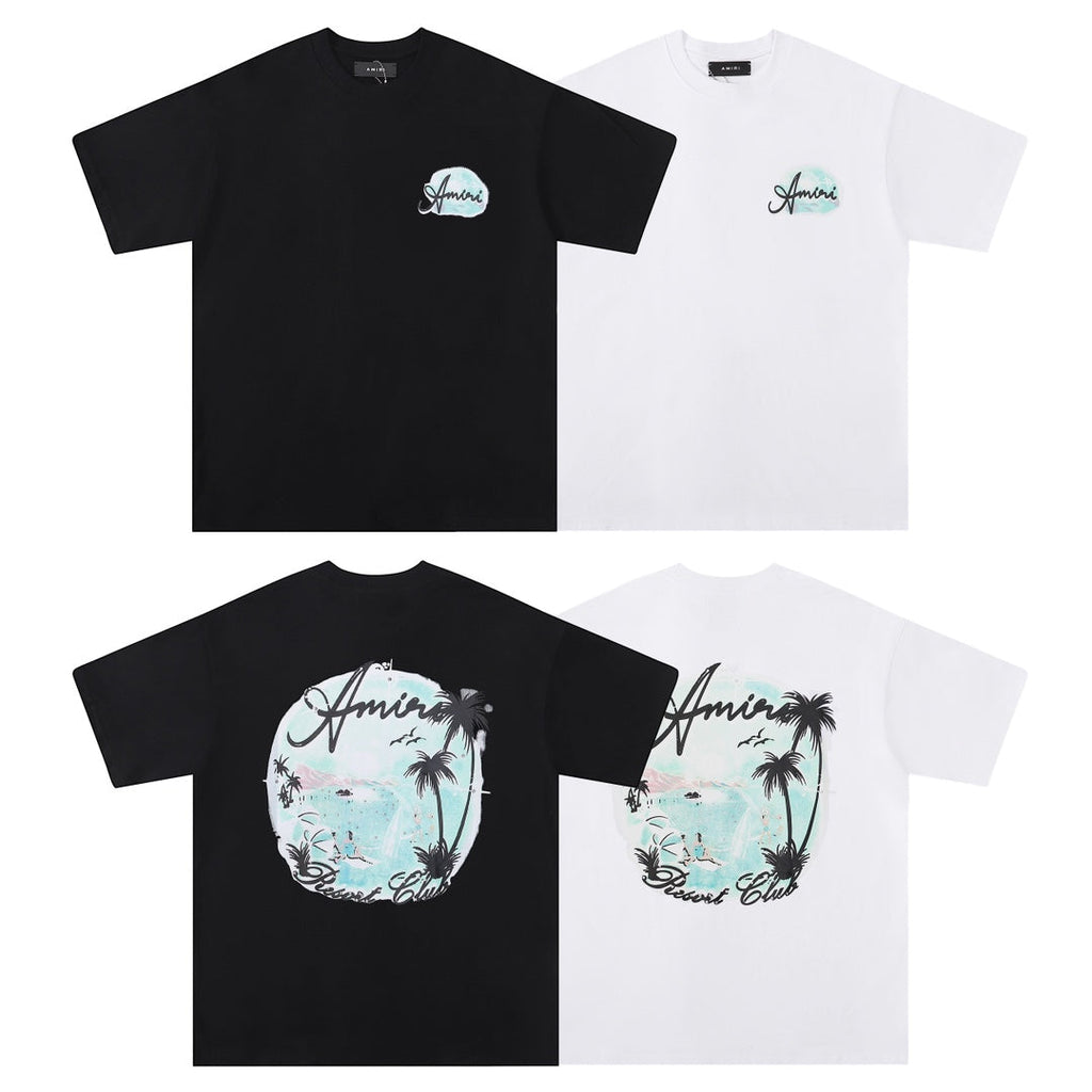 AMRI Paradise Airbrush Cotton T-Shirt