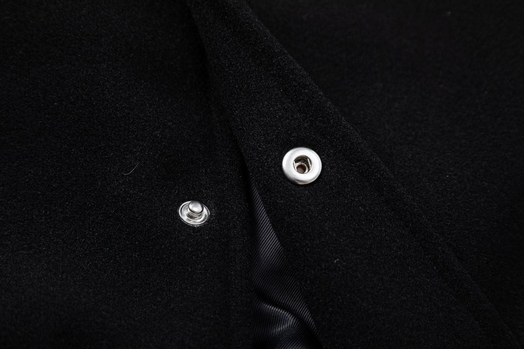 AMRI bone embroidered baseball jacket