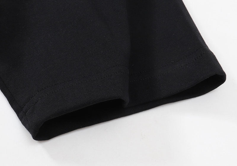 AMRI flower letter logo print T-Shirts