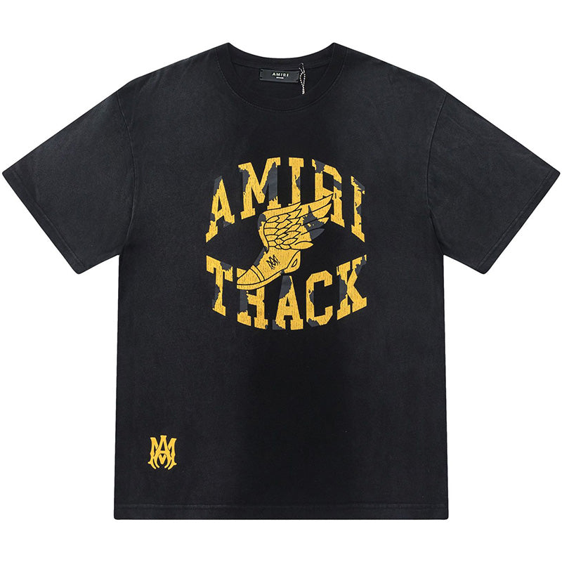 AMRI  Wing shoe graphic print T-shirts