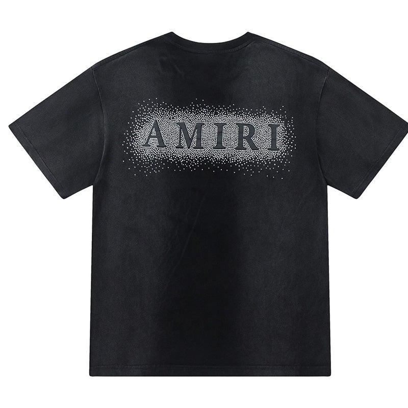 AMRI Alphabet star embellished glitter print T-shirts
