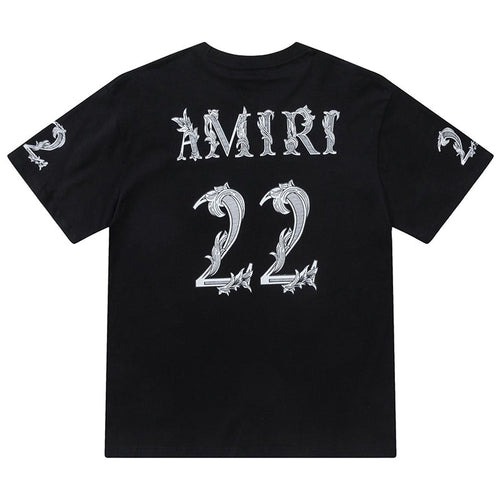 AMRI 22 Logo-Printed Crewneck T-Shirt
