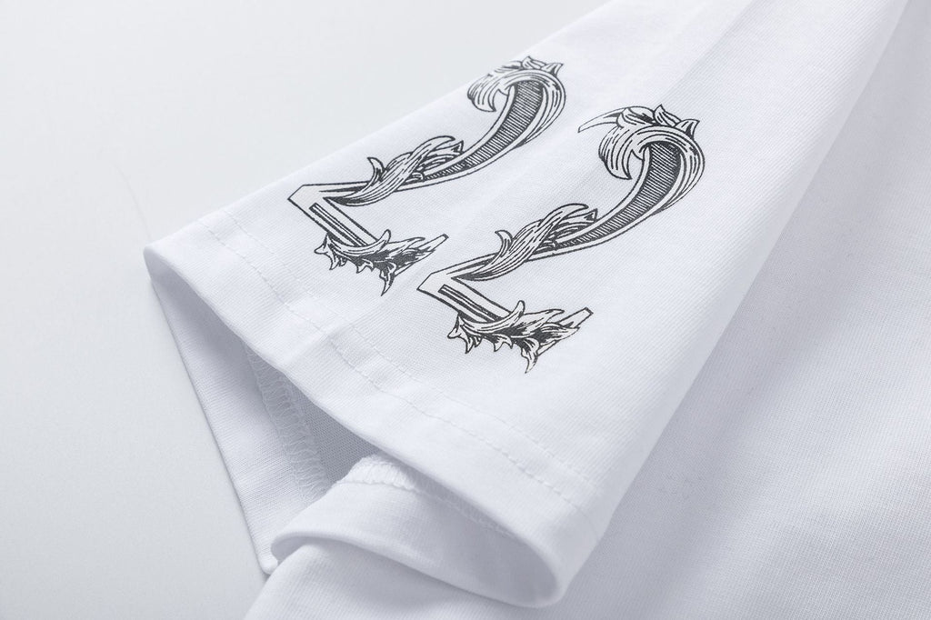 AMRI 22 Logo-Printed Crewneck T-Shirt