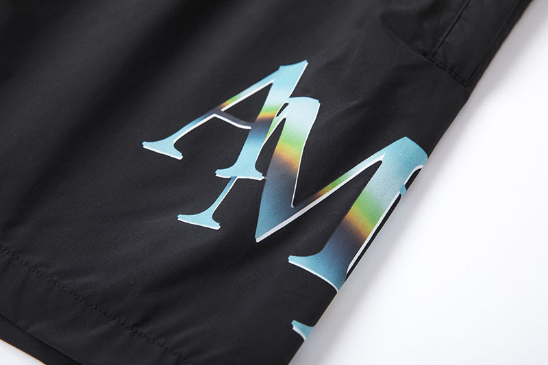 AMRI Street Style Logo Swim Shorts