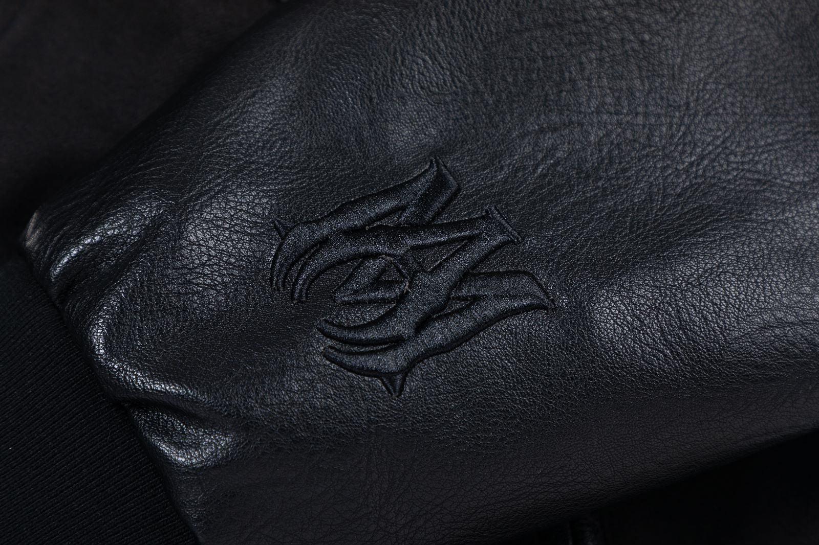 AMRl Staggered Logo Varsity Jacket