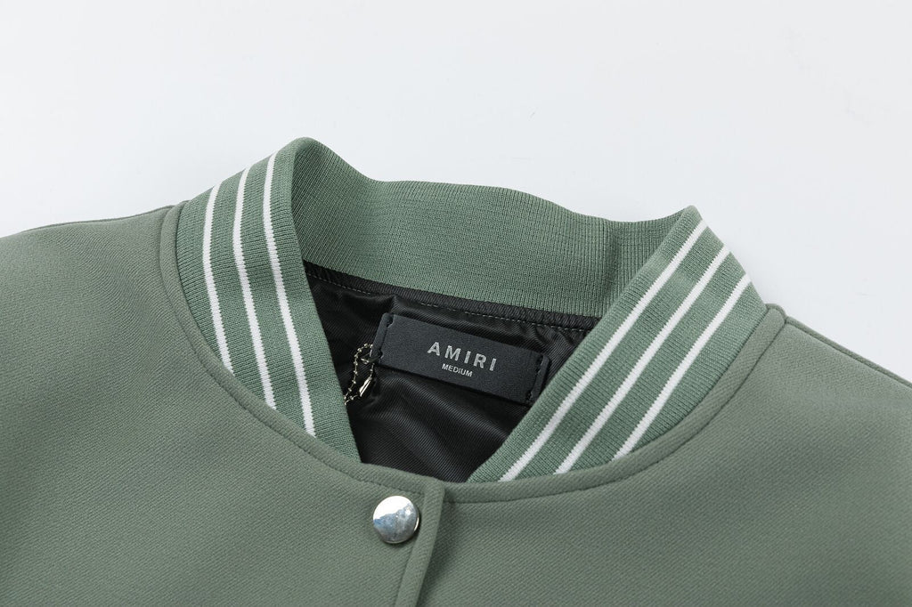 AMRl appliqué-logo Varsity Jackets