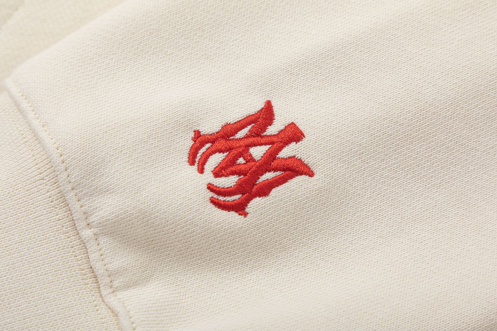 AMRI Staggered Logo-Patches Hoodies