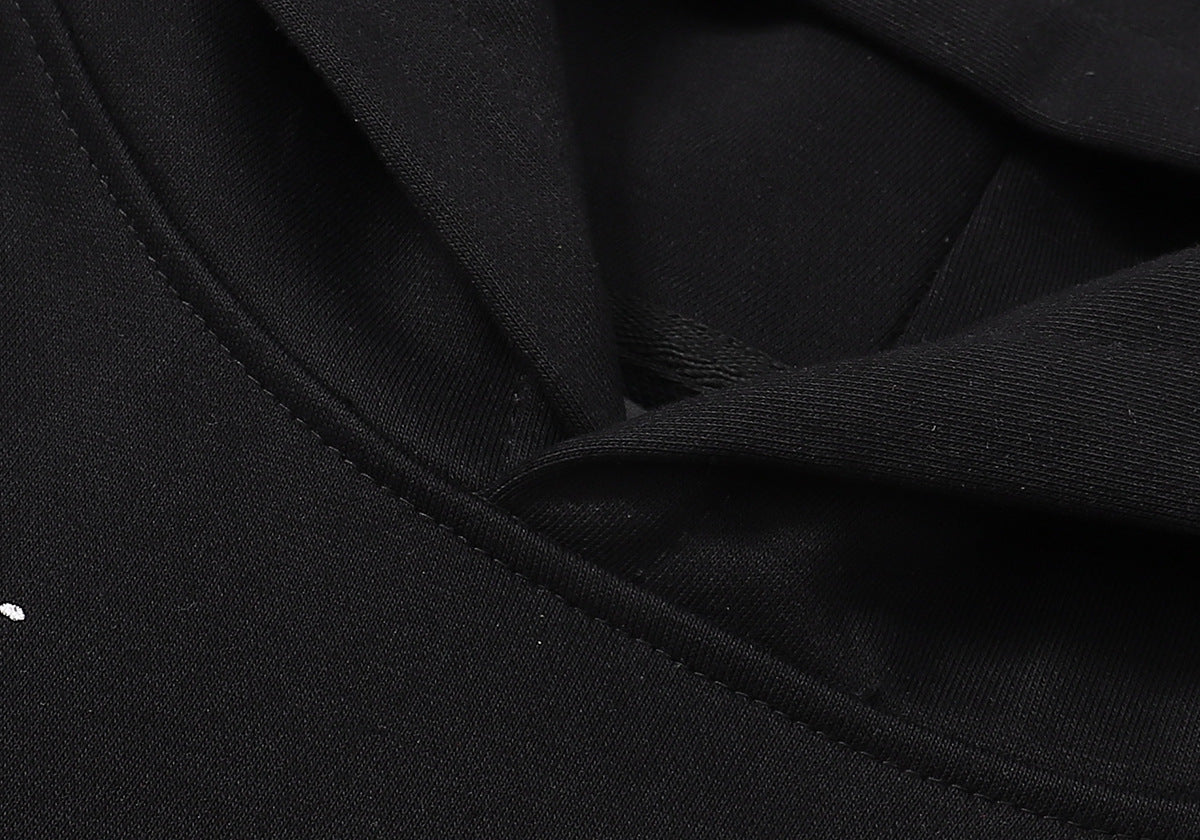 AMRI Bones Logo-Embroidered Hoodie