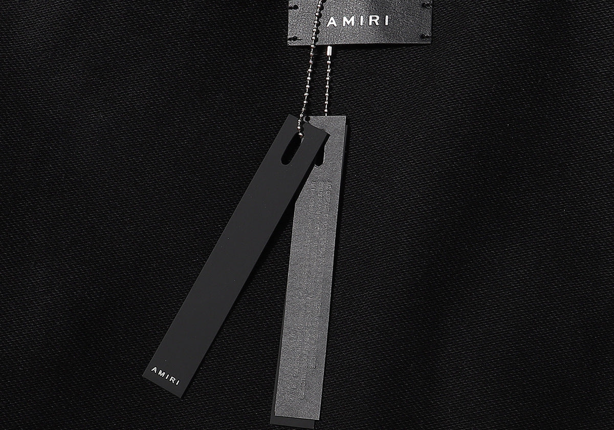 AMRI Bones Logo-Embroidered Hoodie