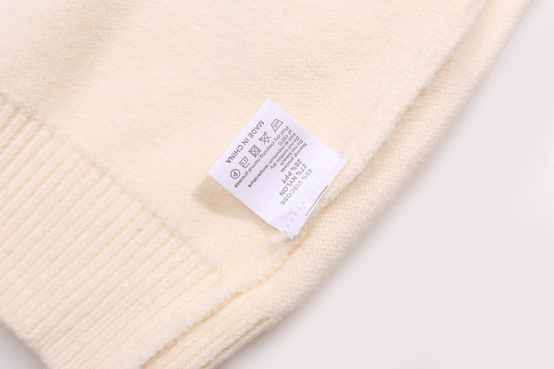 AMRI Cotton V-Neck Bones Cardigan