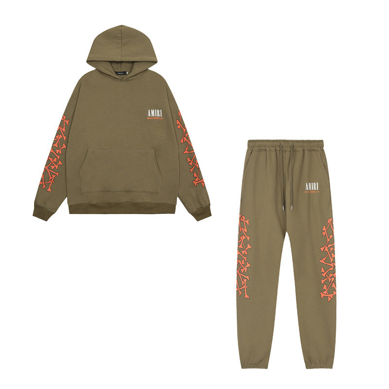 AMRI Printed cotton sweatpants