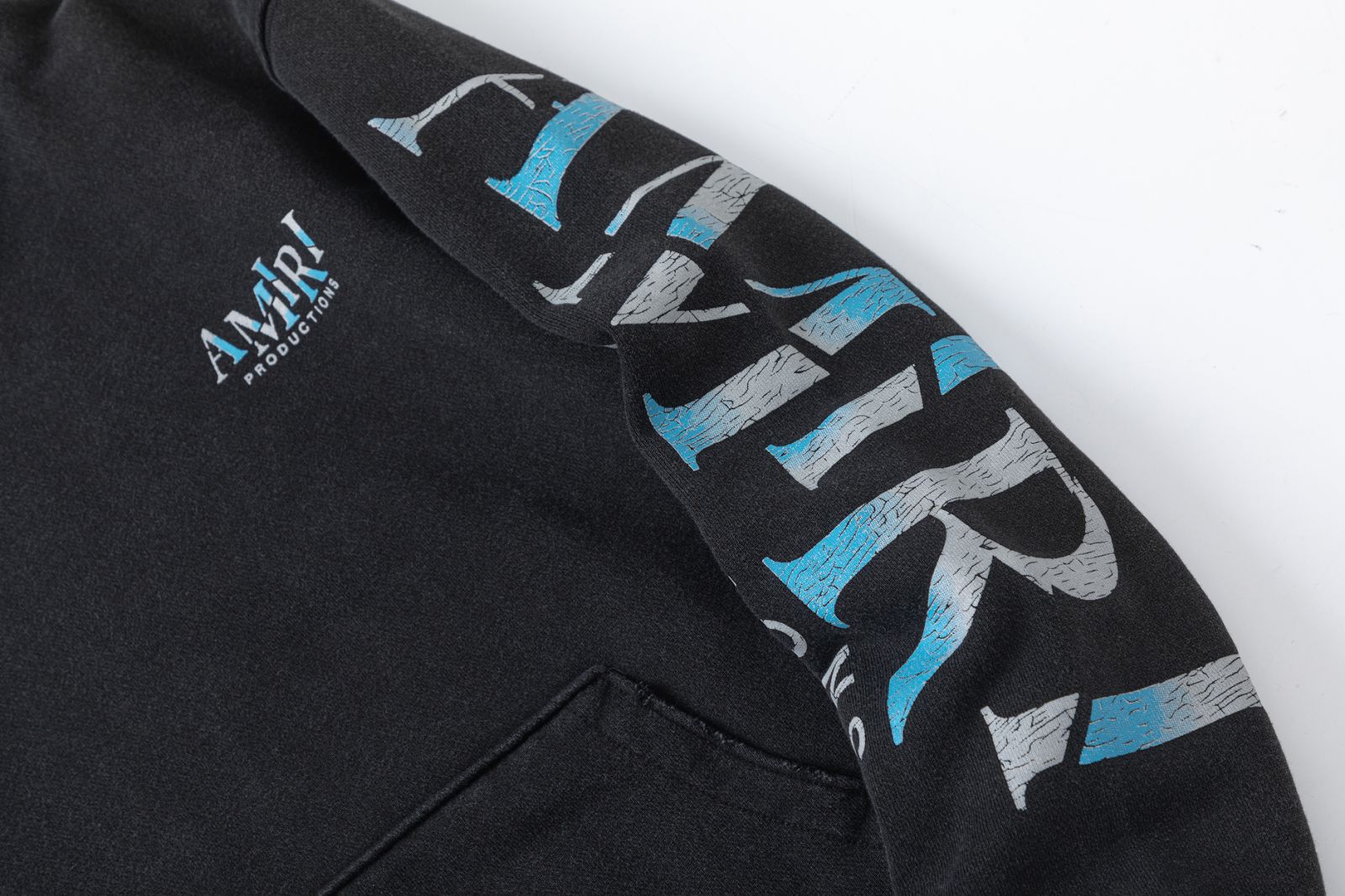 AMRI Theater Masks Print Cotton Hoodie