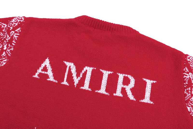 AMRl Logo Knitted Sweater