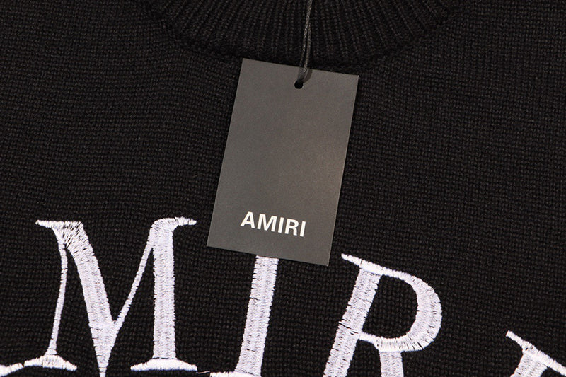 AMRl Logo Knitted Sweater