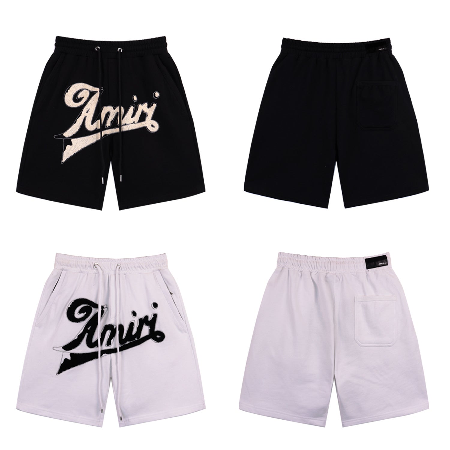 AMRI logo-embroidered Track Shorts