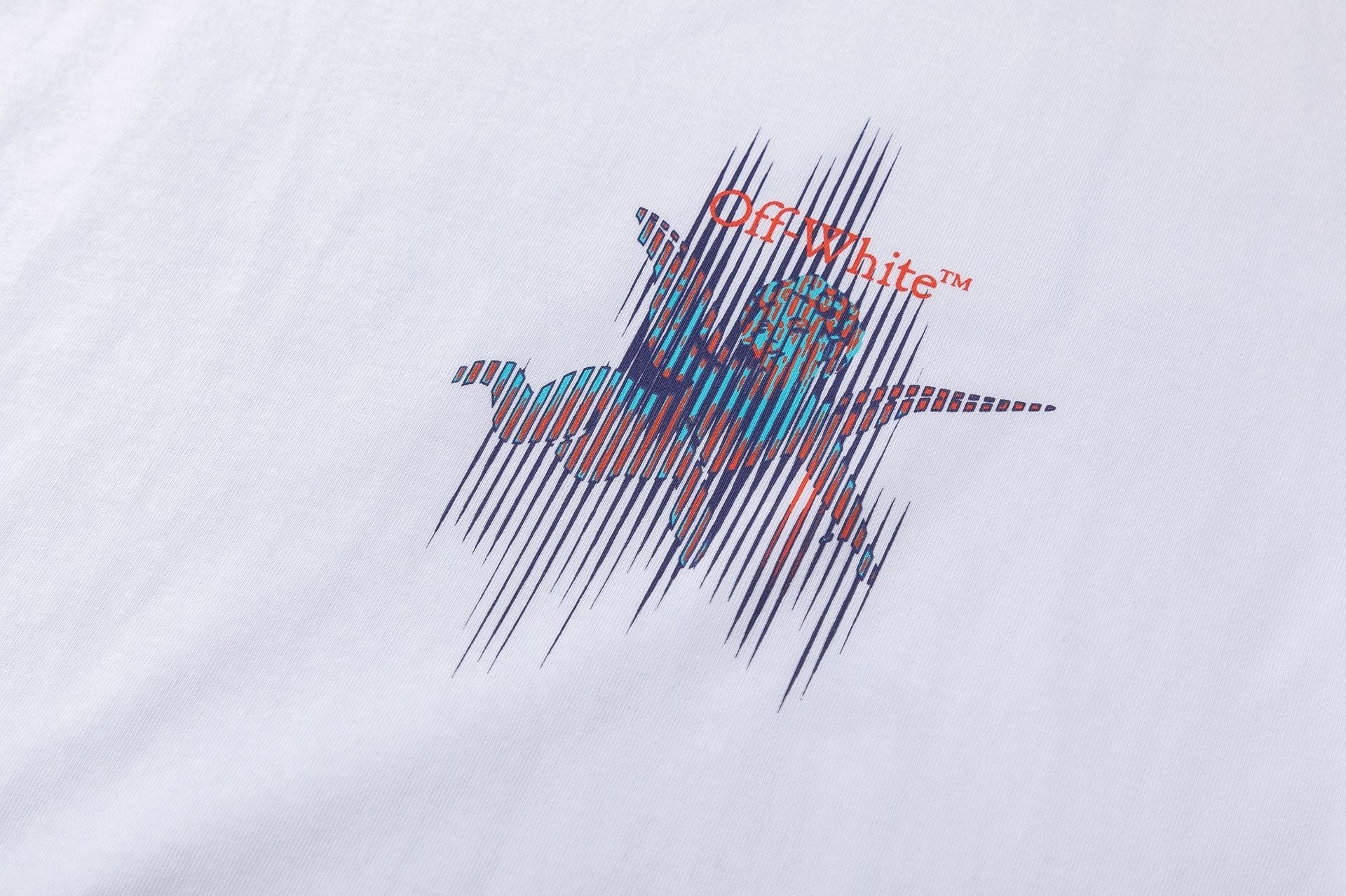 OFF-WHITE Cotton Cherub Print T-Shirts