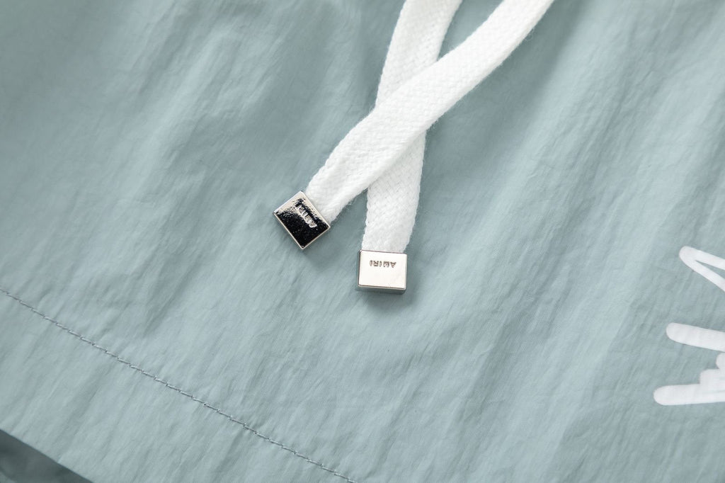 AMRI Starburst logo shell swim shorts