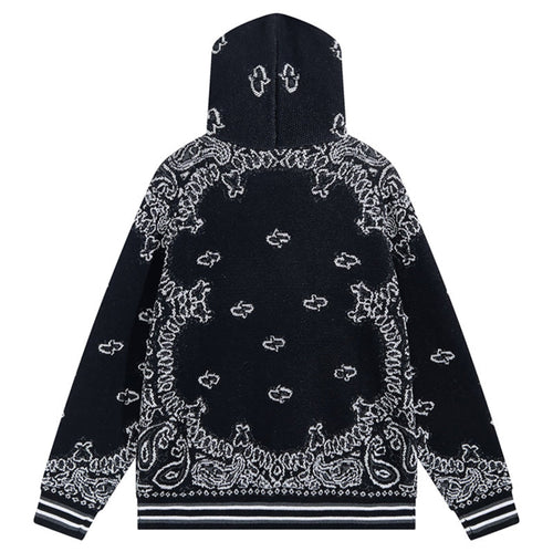AMRI Black Bandana B-Ball Hoodie