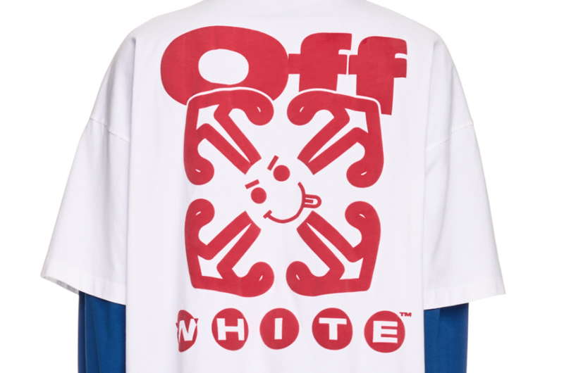 OFF WHITE Smile Arrow T-shirt