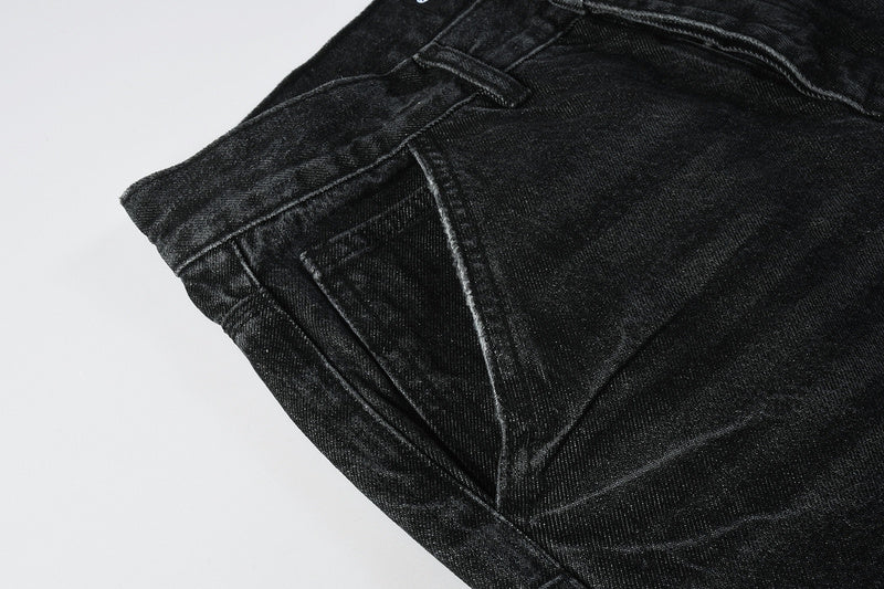 Purple Brand Crystal Diamond Jeans #104