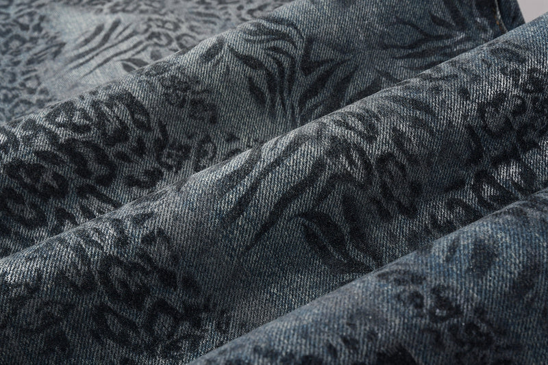 Purple Brand Crystal Diamond Jeans #100