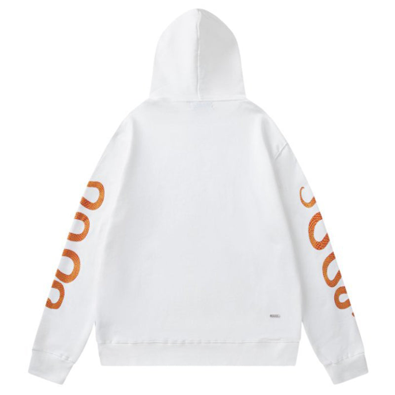 AMRl snake-print Hoodie