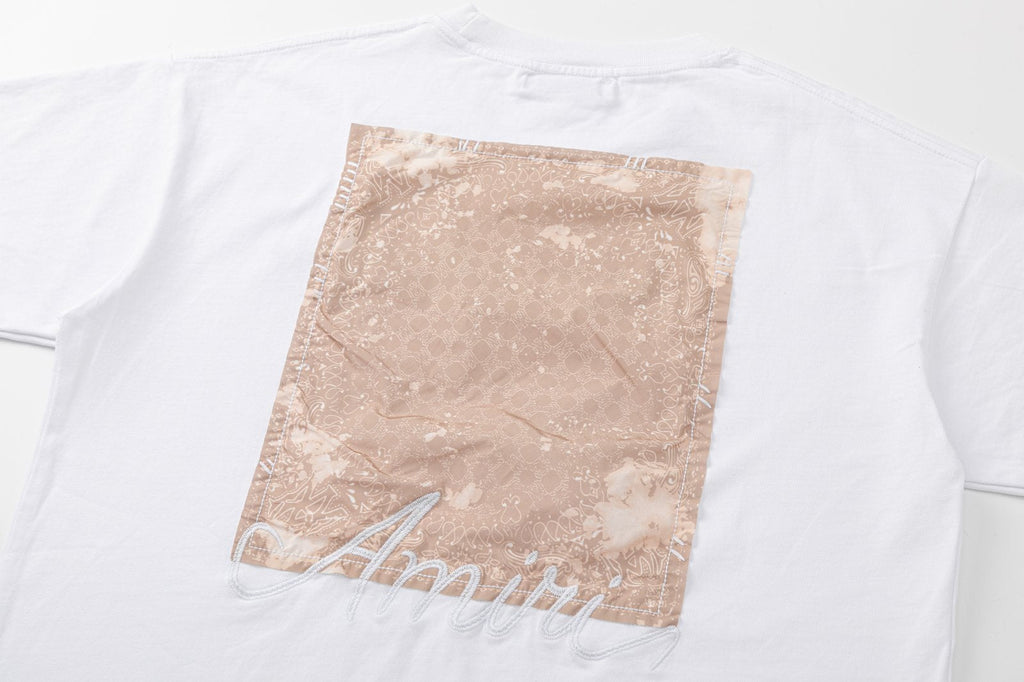 AMRI Bandana-Embellished Cotton T-Shirts