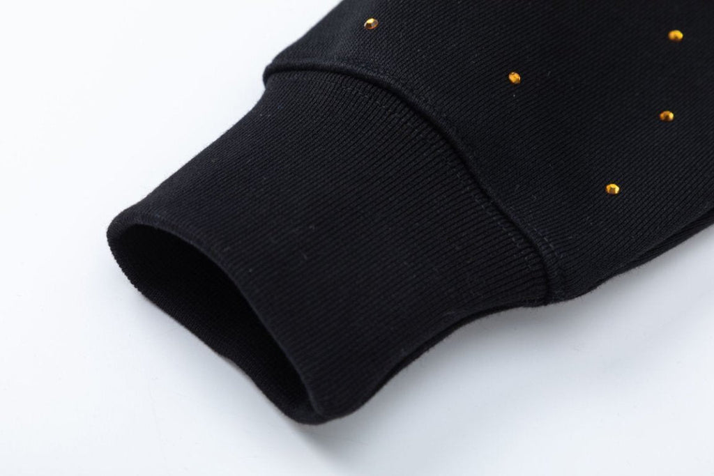 AMRI Crystal-Embellished Hoodie