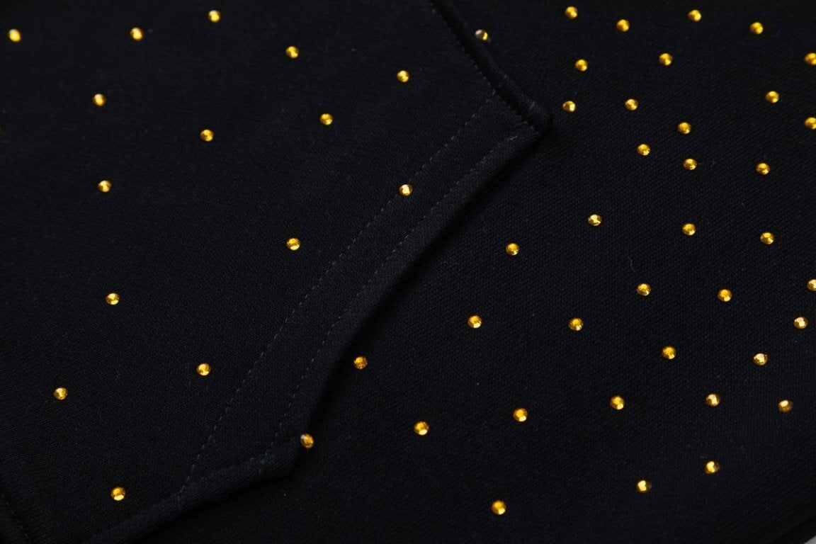 AMRI Crystal-Embellished Hoodie