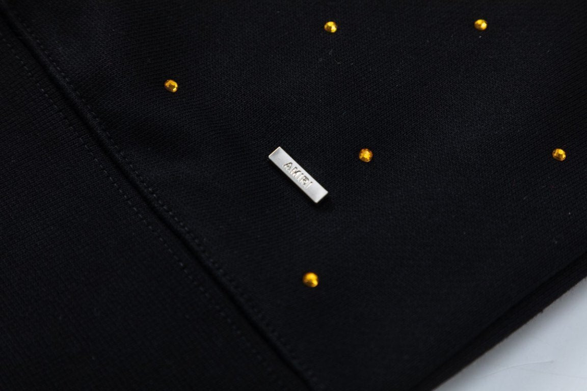 AMRI Crystal-Embellished Hoodie