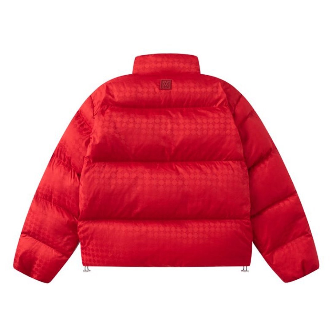 AMRI jacquard puffer down jacket
