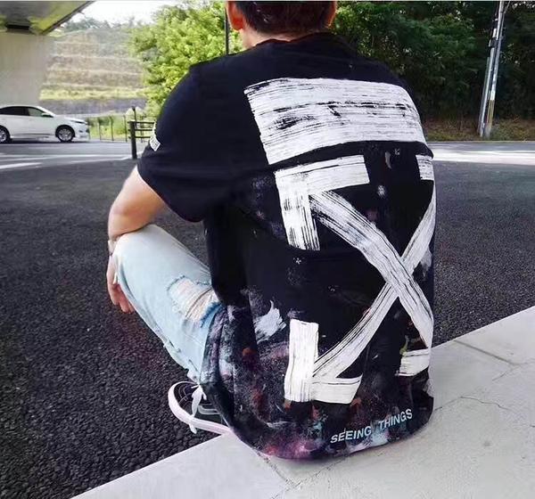 OFF WHITE Galaxy Brushed T-shirt