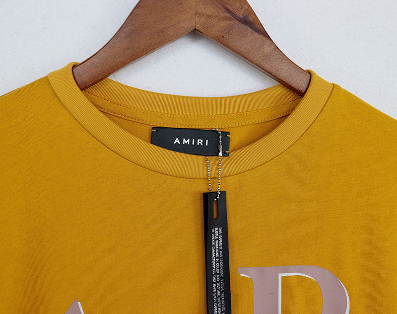 AMRI Staggered Logo-Print Cotton-Jersey T-Shirts