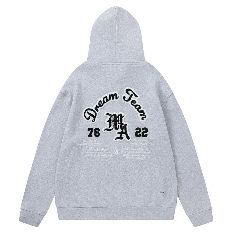 AMRI Embroidered-Logo Hoodies