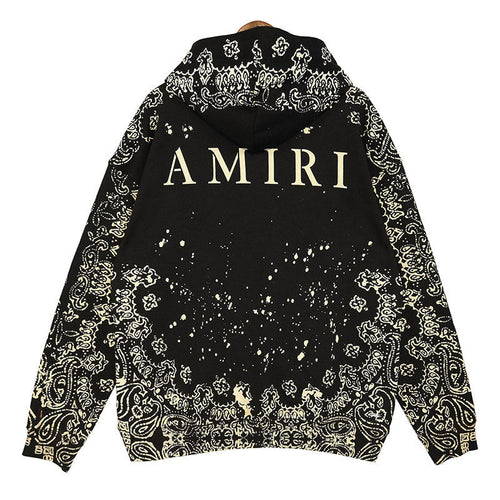 AMRI Bandana Bleach hoodie