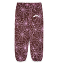 Sp5der AOP Sweatpants Brown/Pink