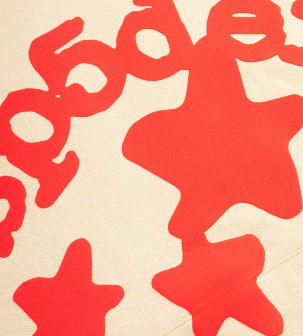 Sp5der Beluga Hoodie Cream/Red