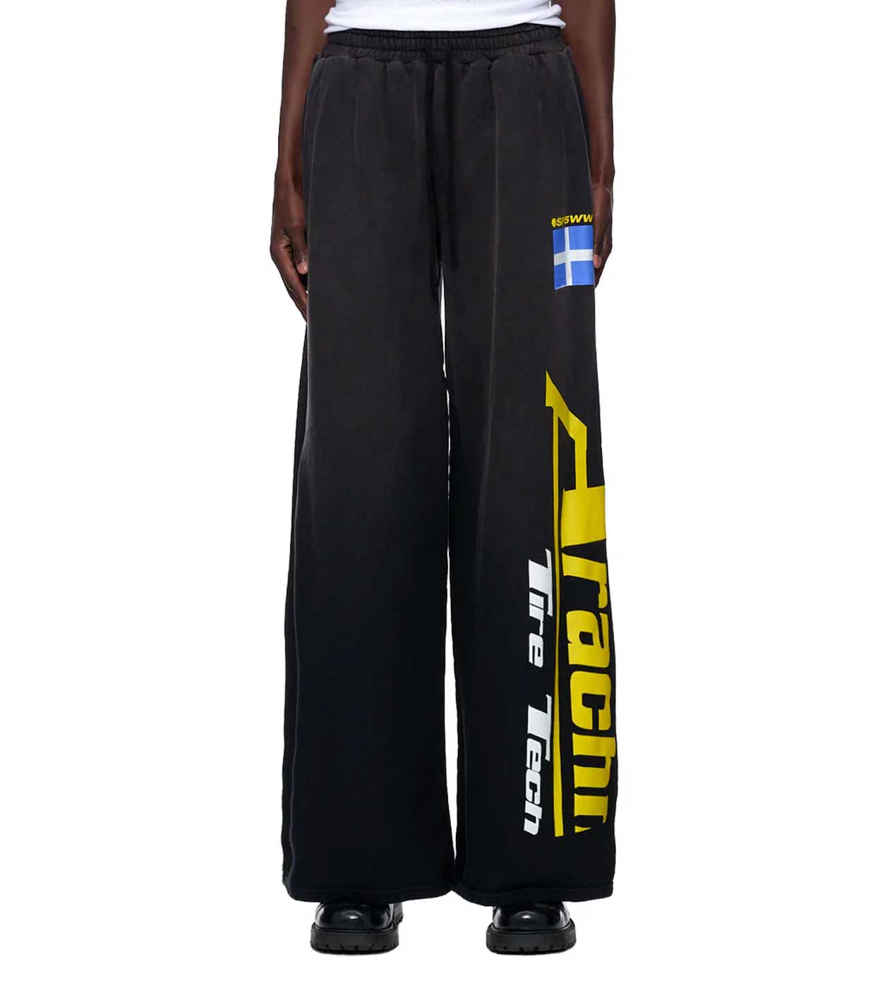 Sp5der Jumbo Sweatpants Black