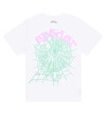 Sp5der Women's OG Web Baby Tee White