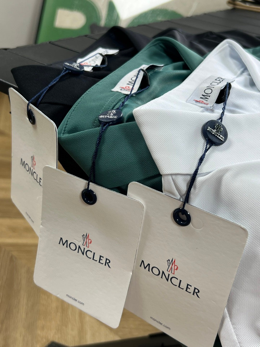 Moncler Patch Embroidered Logo Polo Shirt – 25SS Collection