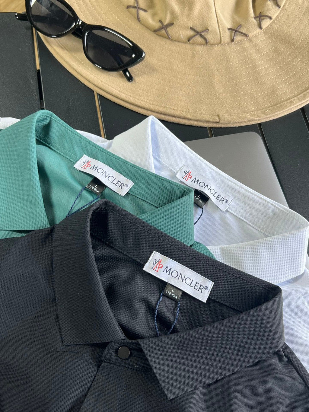 Moncler Patch Embroidered Logo Polo Shirt – 25SS Collection