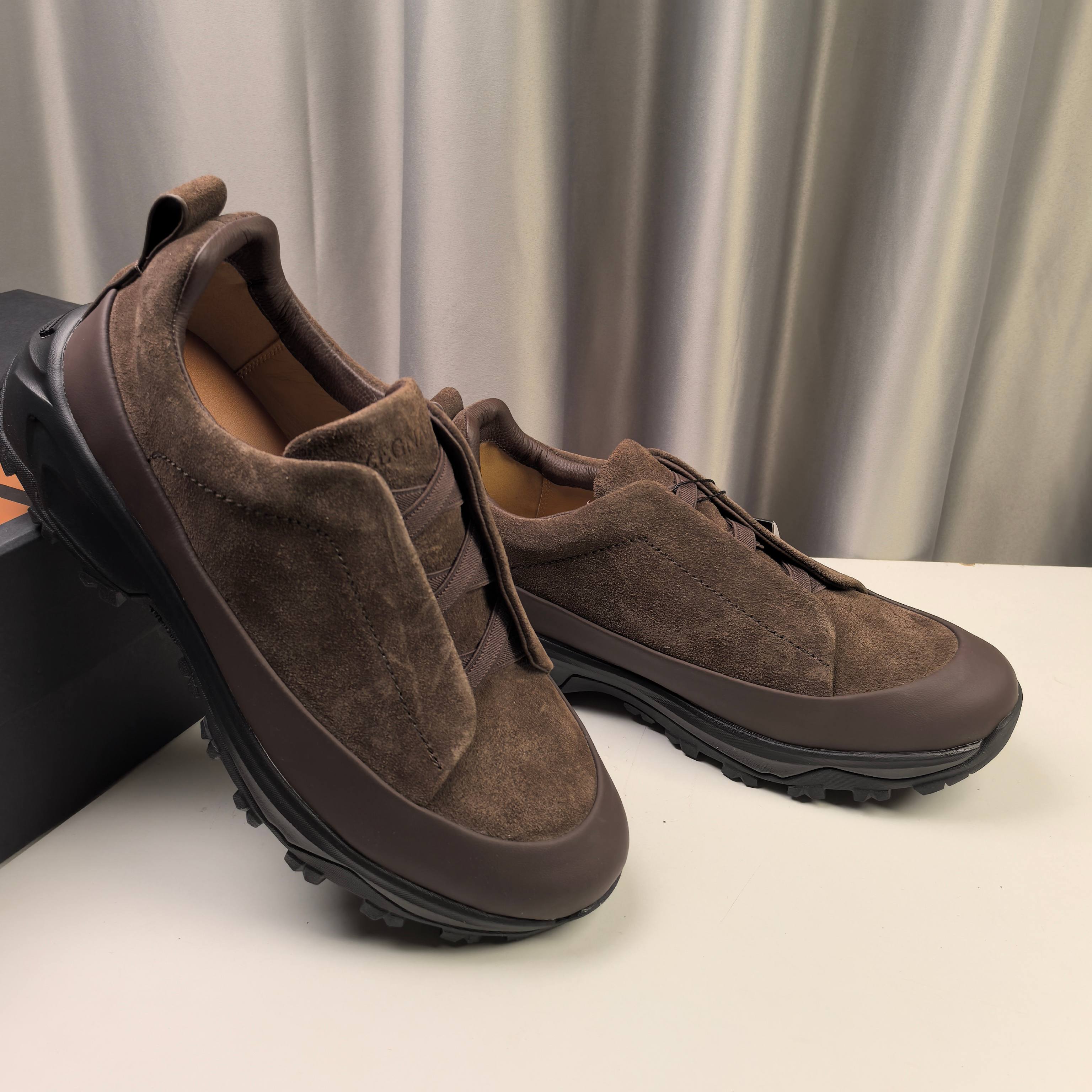 Ermenegildo Zegna Triple Stitch™ Monte Luxury Casual Shoes