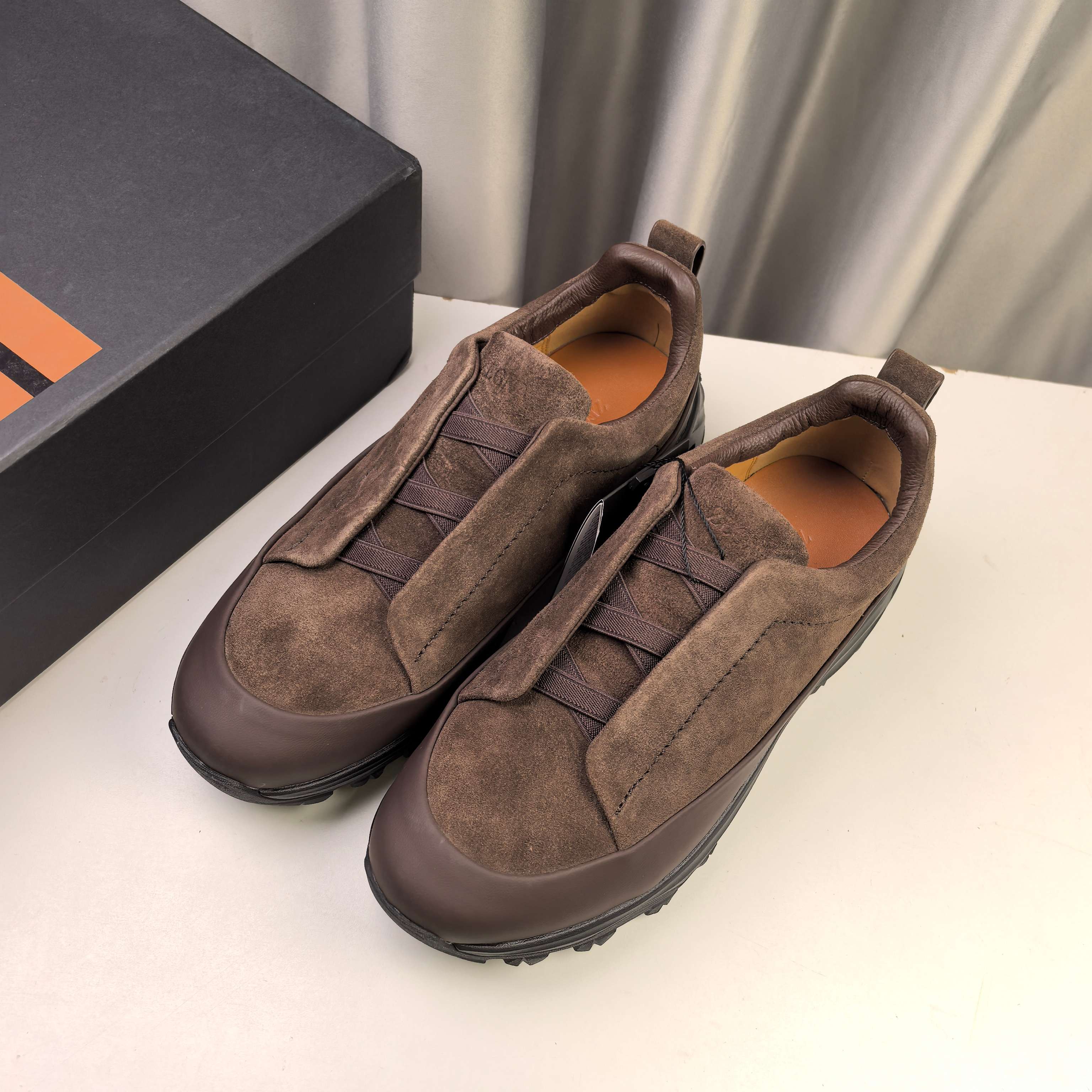 Ermenegildo Zegna Triple Stitch™ Monte Luxury Casual Shoes