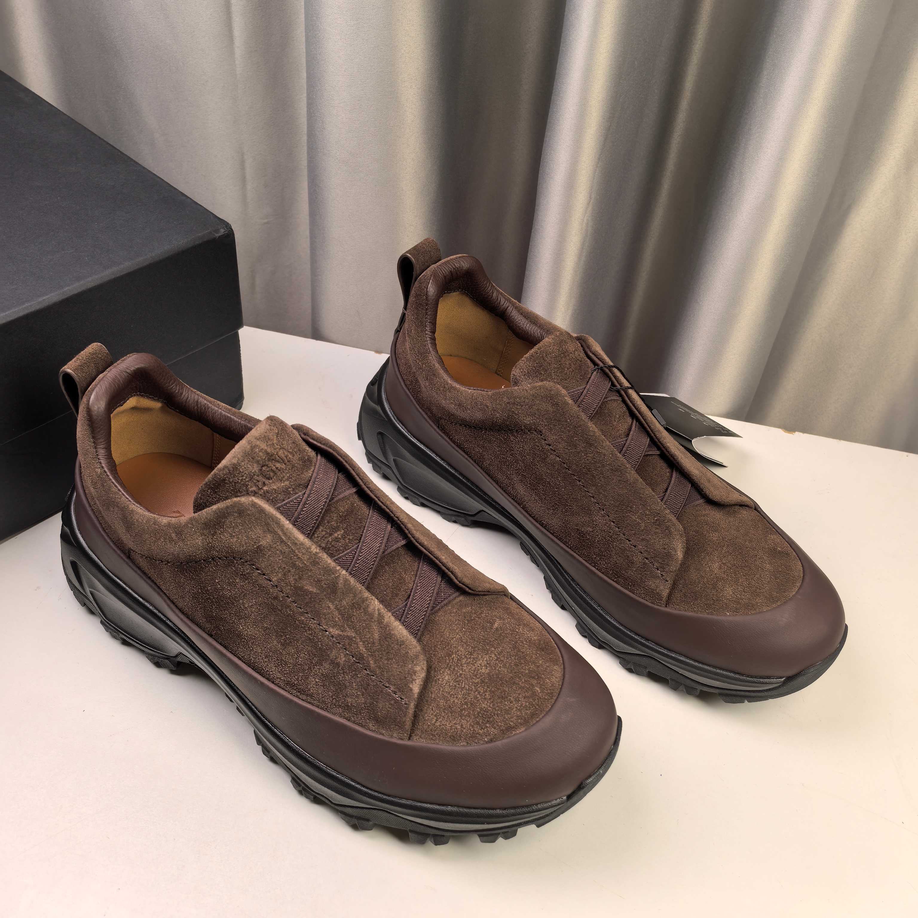 Ermenegildo Zegna Triple Stitch™ Monte Luxury Casual Shoes