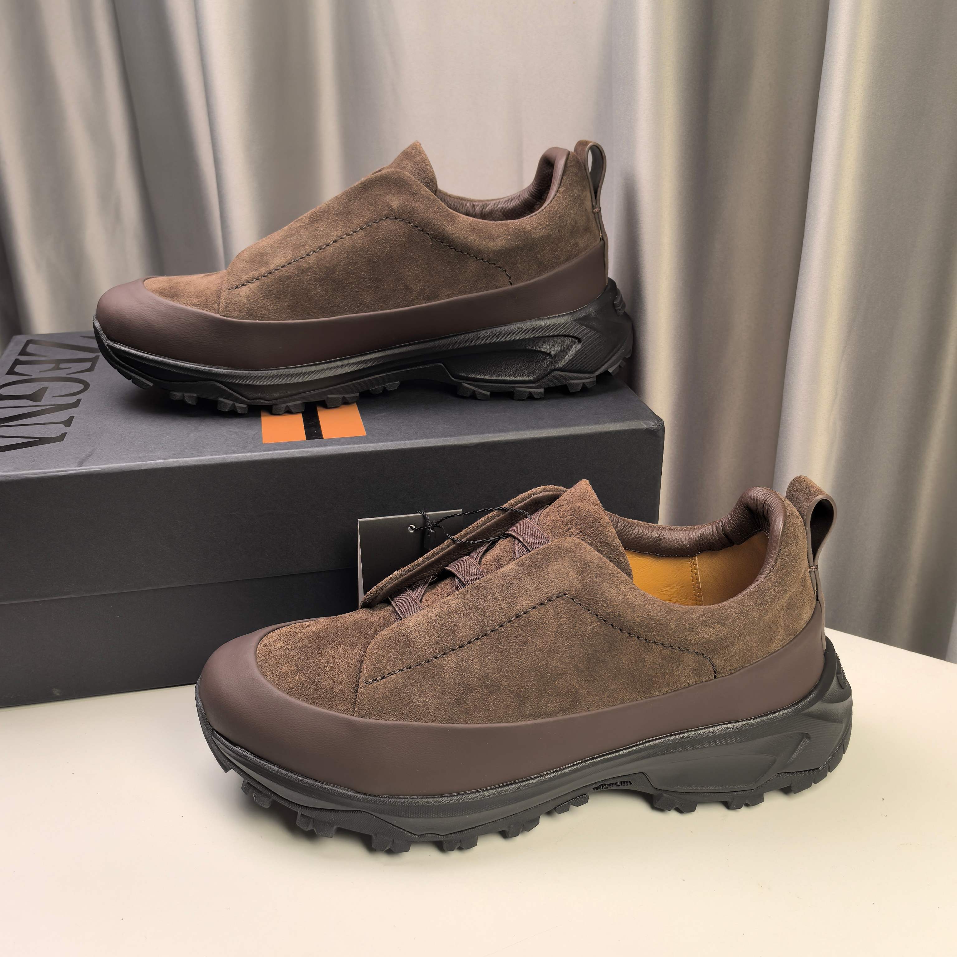 Ermenegildo Zegna Triple Stitch™ Monte Luxury Casual Shoes