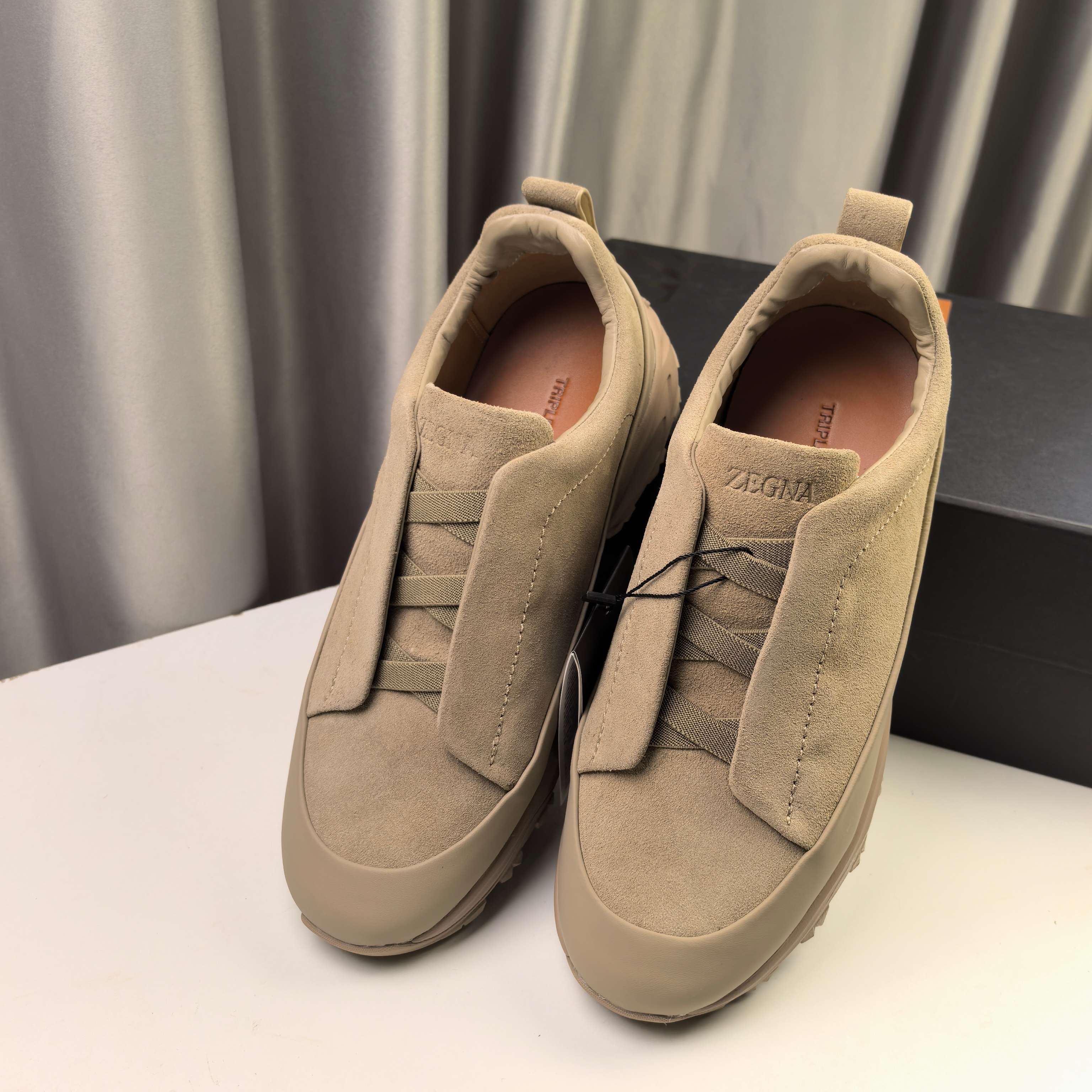 Ermenegildo Zegna Triple Stitch™ Monte Luxury Casual Shoes