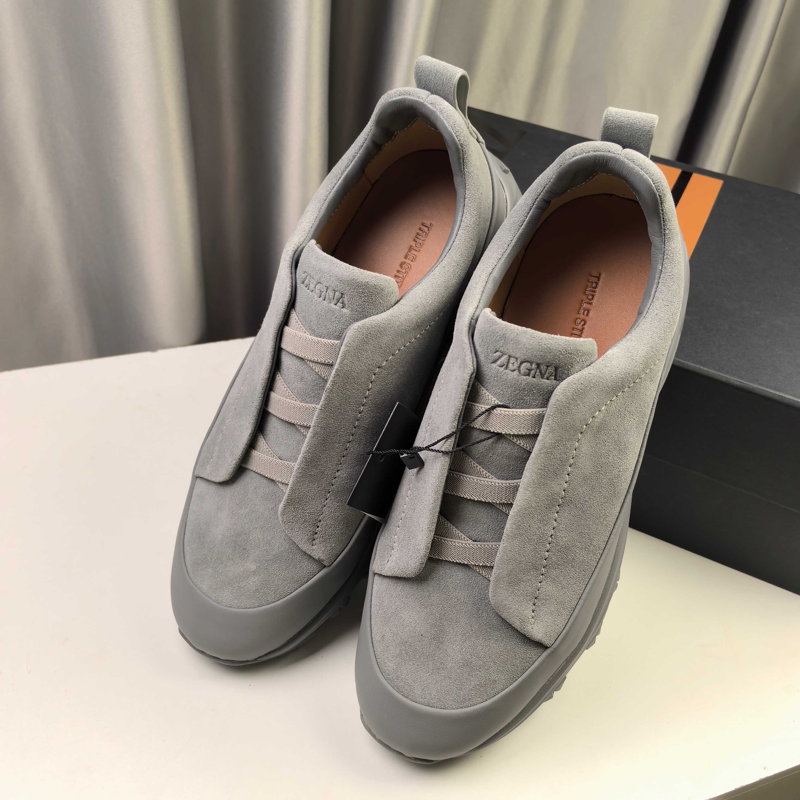 Ermenegildo Zegna Triple Stitch™ Monte Luxury Casual Shoes