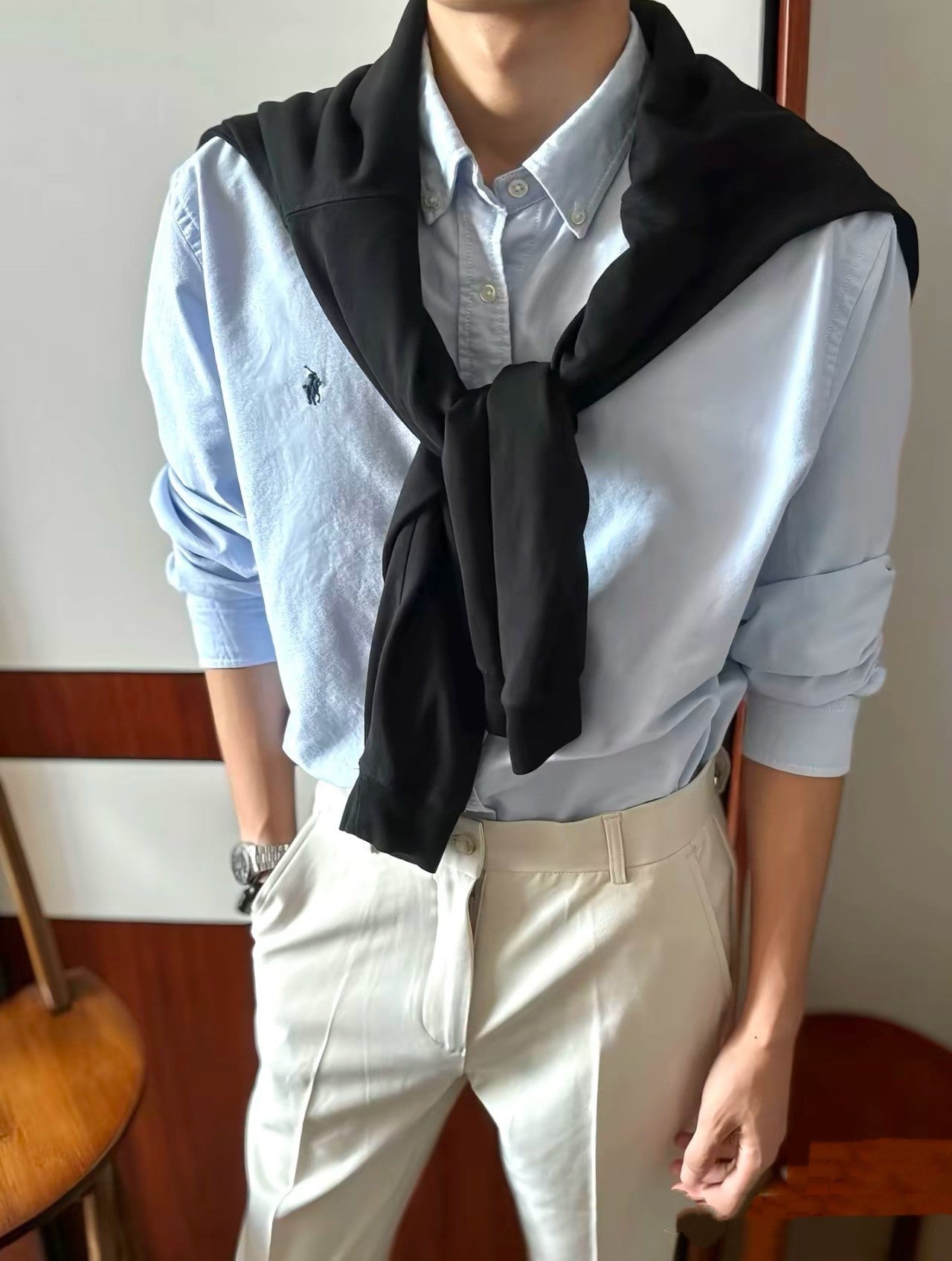 Ralph Lauren Unisex Oxford Long Sleeve Shirt