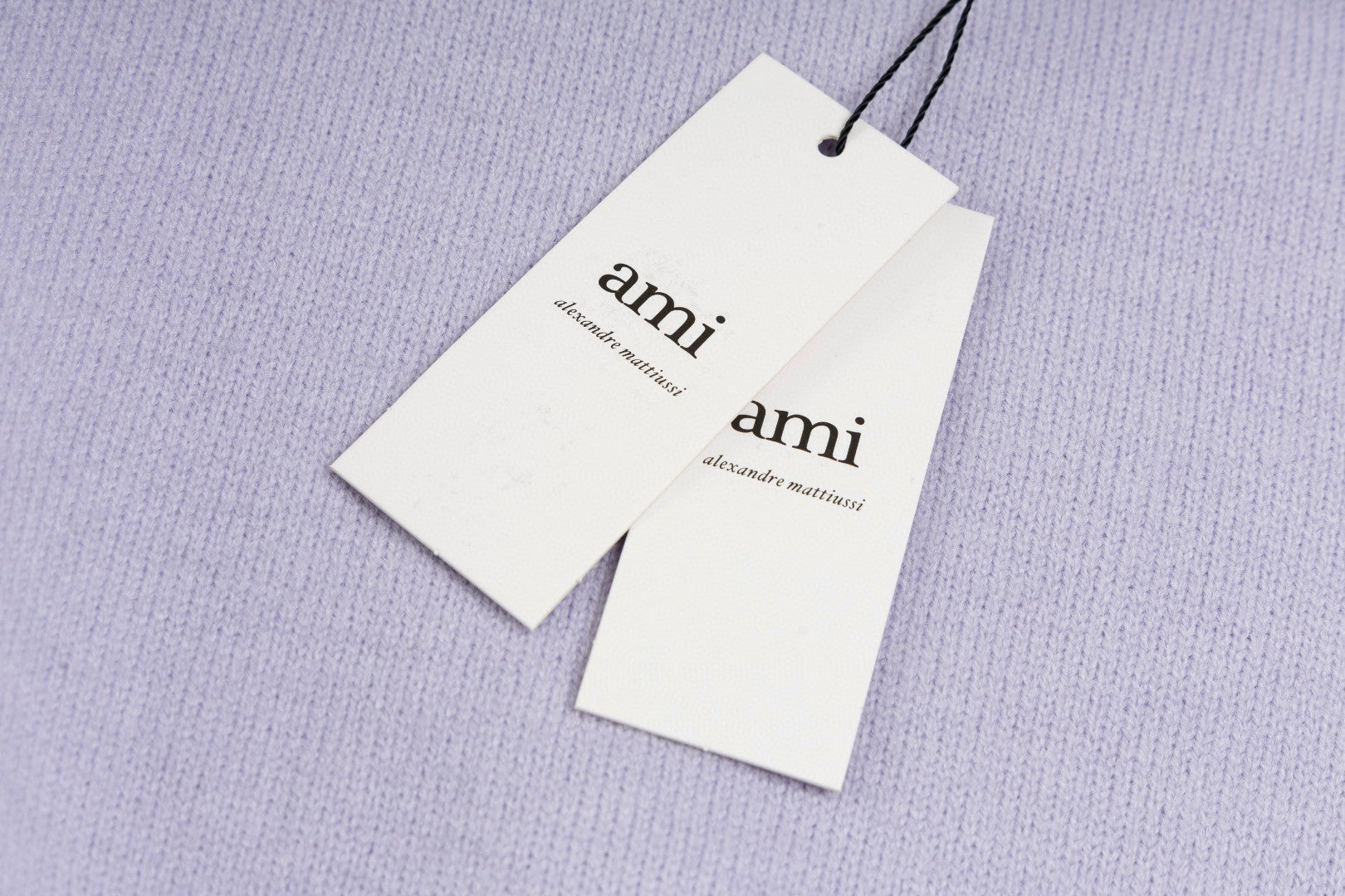 AMI Paris Classic Jacquard Heart Crewneck Sweater – 2025SS